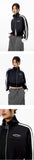 Billlnai  Y2K Women Bomber Jacket Zip Up Cropped Kpop Vintage Striped Sweatshirt with Zipper Korean Fashion Streetwear Clothes New