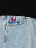 Billlnai Y2K Jeans for Men Streetwear Baggy Golf Trap Wang Jeans Embroidery Denim Leisure Simple Cargo Pants Women Jeans Mujer Hot