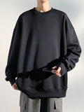 Billlnai - Men's Crew Neck Sweatshirt Pullover For Men Solid Sweatshirts For Spring Fall Long Sleeve Tops