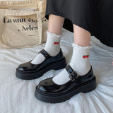 School Student Shoes College Girl Student Sweet lolita Shoes JK Uniform Shoes Mary Jane Shoes low heel women lolita sneakers