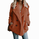 Teddy Coat Women Faux Fur Coats Long Sleeve Fluffy Fur Jackets Winter Warm Female Jacket Oversized Women Casual Winter Coat 2023