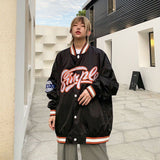 Billlnai  2023  Baseball Uniform Jackets for Women Hip Hop Coats Harajuku Streetwear Loose and Thin Couple Retro Clothes Oversized Jacket Unisex