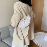 Billlnai  Graduation Party Simple Fashion Small PU Leather Crossbody Bags For Women 2023 Chain Shoulder Handbags Female Travel Cross Body Bag