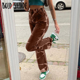 Bold Shade Grunge Streetwear Fashion Indie Jeans Tie Dye Skater Denim Pants Boyfriend Jeans 90s Teen Girls Style Y2K Bottom Fall