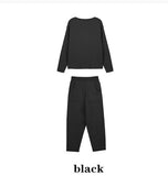 Women Sweater Two Piece Knitted Pant Sets Slim Tracksuit  2023 Spring Autumn Fashion Sweatshirts Sporting Suit Female