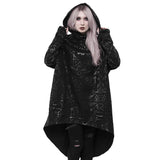 Rosetic 2023 Women Autumn Gothic Hoodie Punk Halloween Goth Streetwear Hoodies Loose Skull Print Designer Long Seeve Hooded Tops