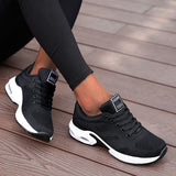 Fashion Air Cushion Women Sneakers Breathable Running Shoes Women Outdoor Fitness Sports Shoes Female Lace Up Casual Shoes flats 1111