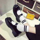 Billlnai  Graduation Party lolita shoes Buckle Strap Round Toe autumn outdoor casual ladies shoes student party shoes Mary Jane shoes zapatos de mujer 2023