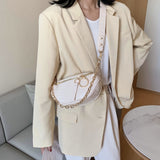 Billlnai  Graduation Party Simple Fashion Small PU Leather Crossbody Bags For Women 2023 Chain Shoulder Handbags Female Travel Cross Body Bag