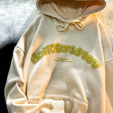 Billlnai  2023  Japanese Preppy Style Kawaii Hooded Oversize Sweatshirts Korean Streetwear Hip Hop Print Hoodies Vintage Cute Harajuku Hoodie