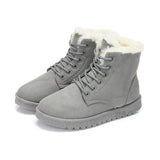 Women Boots Winter Warm Snow Boots Women Faux Suede Ankle Boots For Female Winter Shoes Botas Mujer Plush Shoes Woman