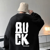 Billlnai - Hip Hop Tide Brand Letter Printed Hoodie Men's Spring And Autumn Casual Youth Coat, Black, Apricot S-5XL