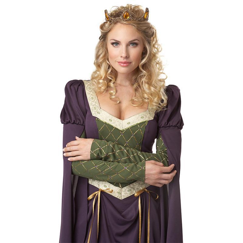 Helloween Big Sale Billlnai Halloween Costumes For Women Cosplay Medieval Queen Dress Vintage Court Dresses Holiday Party Performance Anime Movie