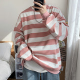 Billlnai - Billlnai Autumn Spring Men Classic Striped Hoodies Mens Hip Hop Streetwear Sweatshirt Male Casual Trend Cotton Pullover
