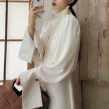 Billlnai  2023 White Elegant Dress Women autumn Turtlneck Vintage Retro Dress Female Casual Korean One-piece Dress Fall  Women Clothing