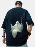 Ghost Mens Casual Print T-Shirt