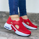 Billlnai New Women Sneakers Solid Color Platform Thick Bottom Ladies Flats Breathable Vulcanized Shoes Casual Female Sports Shoes 2023
